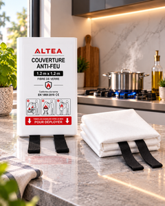 Couverture Anti-Feu ALTEA™ 1,2 × 1,2 m
