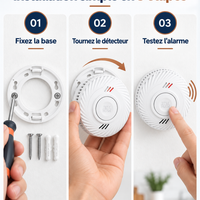 Détecteur de Fumée ALTEA™ — Alarme 85 dB