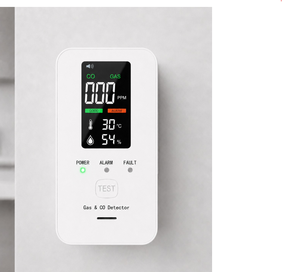 Alerte gaz et monoxyde de carbone ALTEA