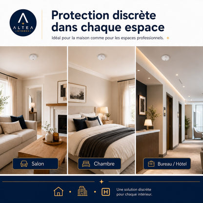 Détecteur de Fumée ALTEA™ — 10 Ans de Protection